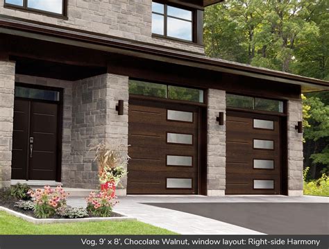 Vog Design From Garaga Garage Doors Garage Door Cost Custom Wood