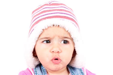 Angry Baby Stock Image Image Of Grimace White Beautiful 11913141