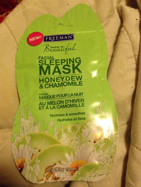 Freeman S Feeling Beautiful Facial Sleeping Mask Honeydew And Chamomile