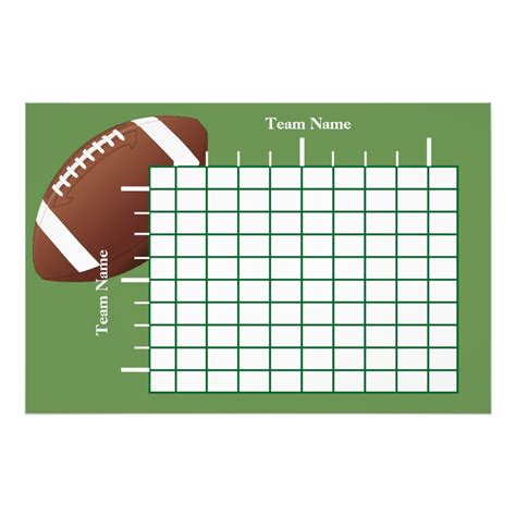 Football Game Board Party Poster Zazzle Football Board Game