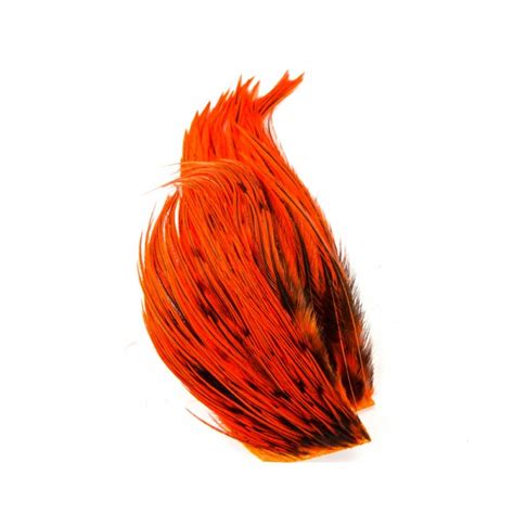 Funfish Fischereiartikel Whiting Bugger Pack Badger Dyed Orange