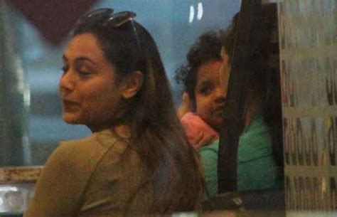Photos Rani Mukerji Spotted With Daughter Adira At The Airport Page 12 Of 14 Business Of