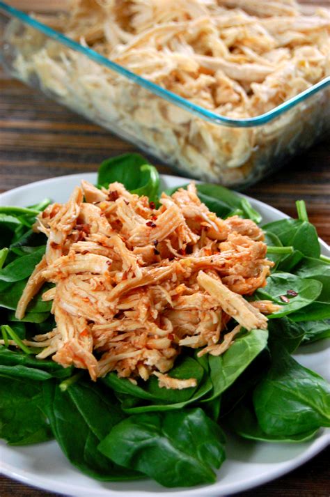 Slow Cooker Shredded Chicken - 1 Recipe 3 Meals | Uproot Kitchen