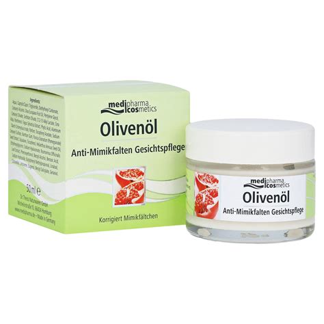 medipharma olivenoel anti mimikfalten gesichtspflege  milliliter