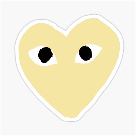 Heart With Eyes Stickers Redbubble