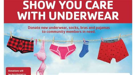 9 Can Help Show You Care Donate Underwear
