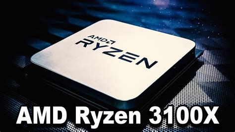 The Best Gaming Cpu Amd Ryzen 3 3100 And 3300x Youtube