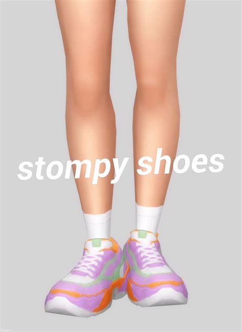 Ts4cc Sims 4 Mm Cc Sims 1 Chunky Shoes Chunky Sneakers Pelo Sims