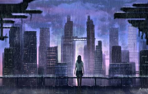 Anime Rainy Wallpapers Wallpaper Cave