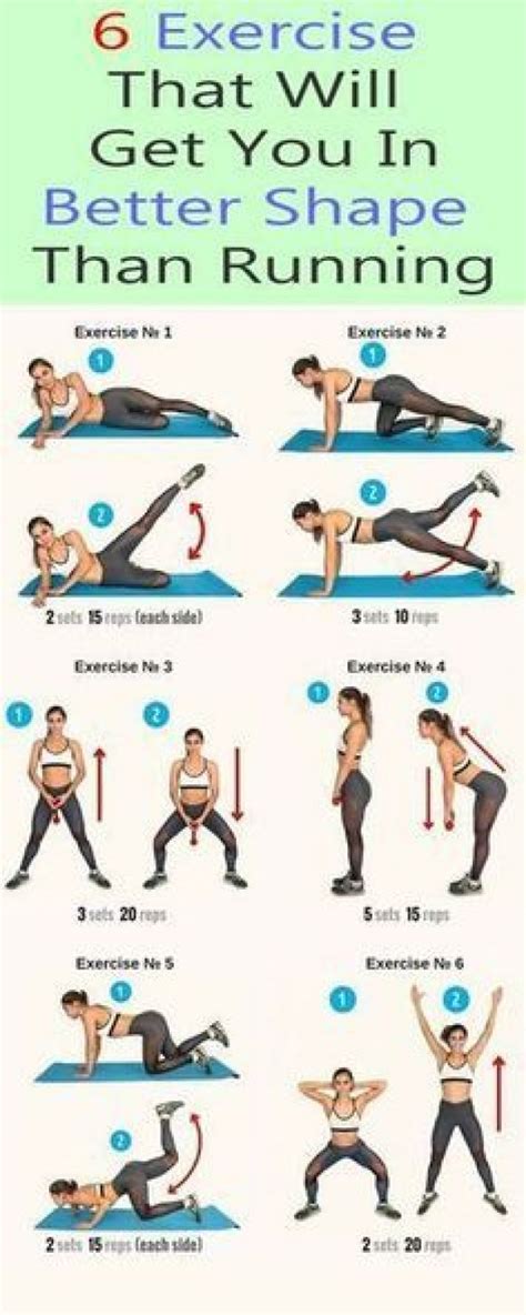 6 Exercise That Will Get You In Better Shape Burnbellyfatfast In 2020 Fitness Inspiration