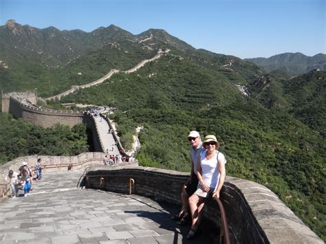 Climbing The Great Wall Of China Am Travel World