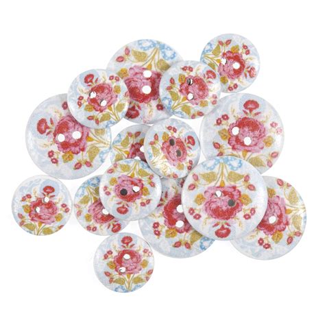 Buttons Craft Assorted Sizes Pack Of 15 Sandw Craft Buttons Groves