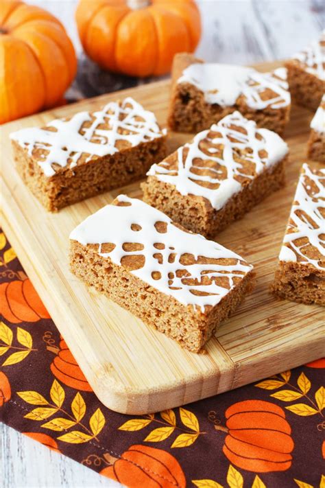 Pumpkin Spice Bars Recipe Perfect Sweet Treat For The Fall