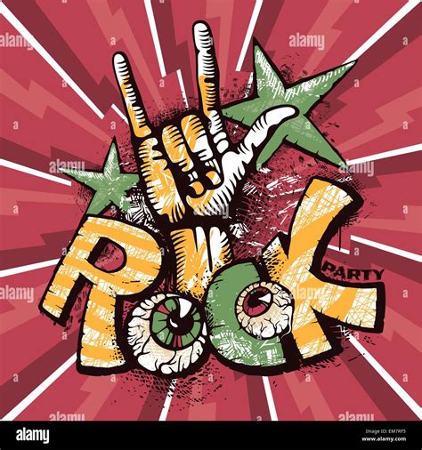 Grunge Rock Poster Stock Vector Image And Art Alamy