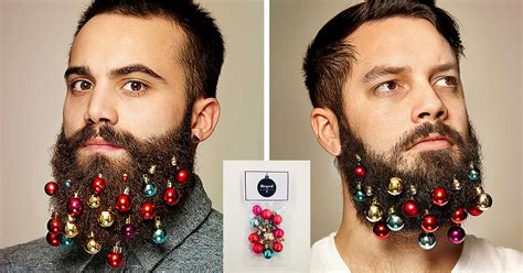 Beard Baubles Will Turn Your Beard Into A Christmas Tree Bored Panda