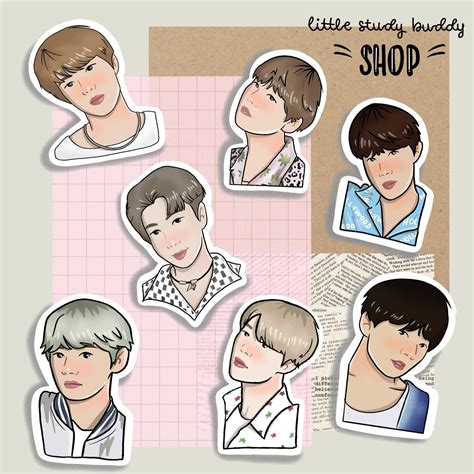 Bts Stickers Printable Printable World Holiday