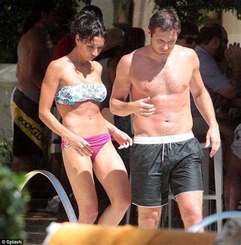 Celebrity Reviews Buff Bleakley Christine And Frank Lampard Show Off Their Matching Muscles As