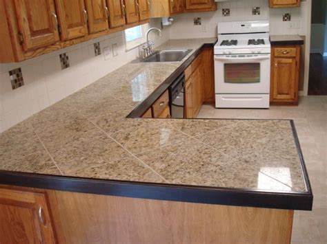 Glass backsplash ideas for granite countertops. Granite Tile countertops in diagonal pattern . | Tile ...