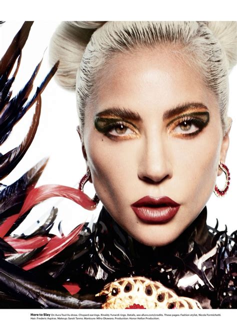 Lady Gaga Allure Magazine October Issue