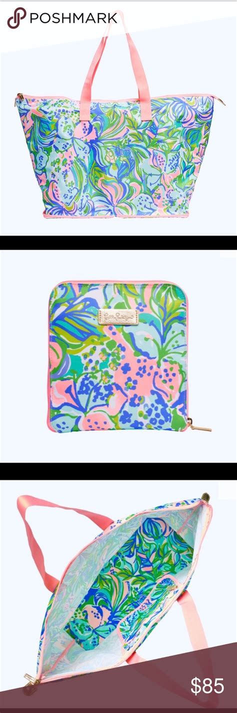 Nwt Tote Lilly Pulitzer Getaway Packable Tote Packable Tote Lilly