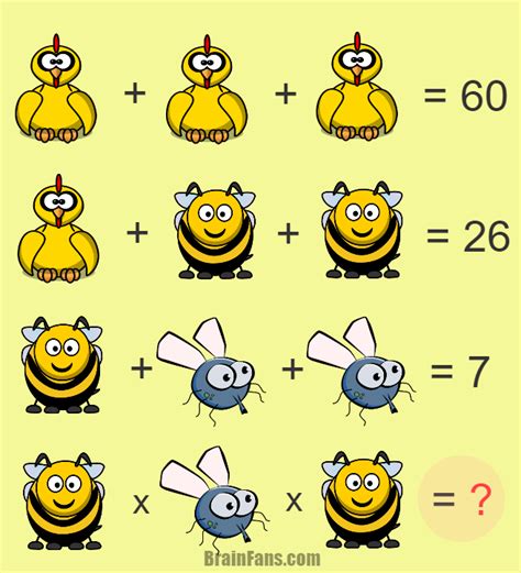 Brain Teaser Number And Math Puzzle Math Solve This Puzzle With