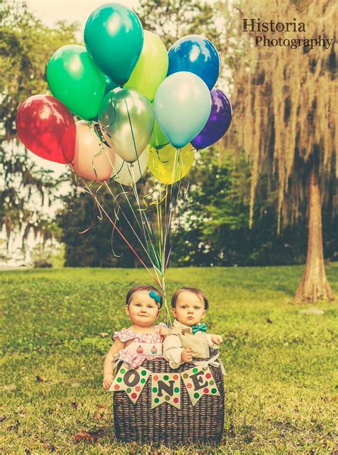 Twins 1st Birthday Photoshoot Ideas Ideaswf