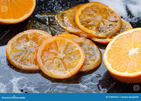 Caramelized Orange Slices Stock Image Image Of Sliced 37804597
