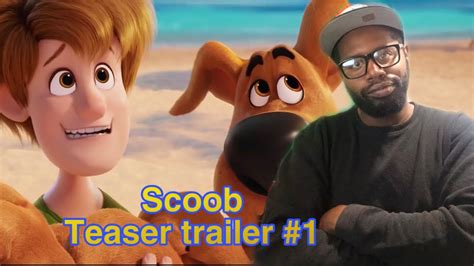 Scoob 2020 Teaser Trailer 1 Reaction Youtube
