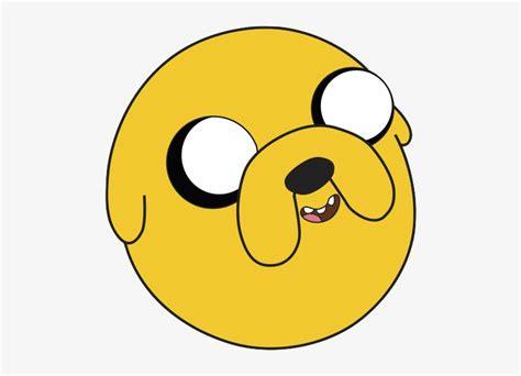 Jakehead Adventure Time Jake Head Transparent Png 900x740 Free