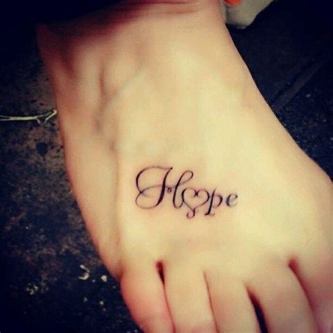 10 Best Hope Tattoo Designs Pretty Designs