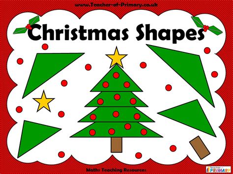 Christmas Shapes Teaching Resources