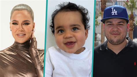 Khlo Kardashian Kim Kardashian Say Baby Tatum Looks Like Brother Rob