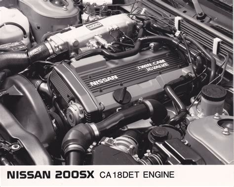Nissan 200 Sx Ca18det Engine 1991 Nissan Tuner Cars Engineering