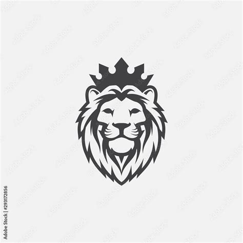 Vecteur Stock Lion Luxury Logo Icon Template Elegant Lion Logo Design