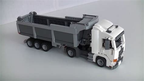 Lego Lkw Lastwagen Kipper Truck Moc Youtube