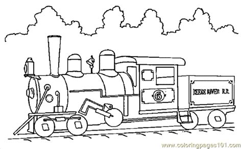 Big Boy Train Coloring Pages
