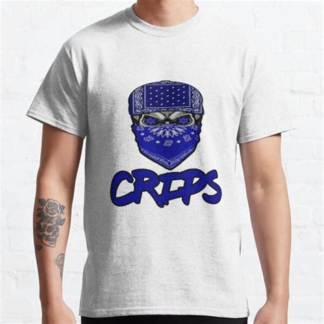 Skull Gang Crips T Shirt By 4e Hokage Redbubble