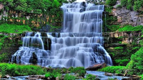 Relaxing The Most Beautiful Waterfall Nature Nature Waterfall Nature