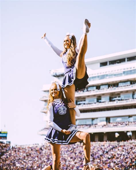 College Cheerleading Wild Cats Notre Dame Homecoming Pleated Running Win Instagram Keep