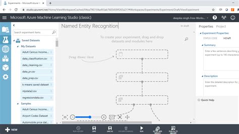 Named Entity Recognition With Azure Machine Learning Studio Pluralsight