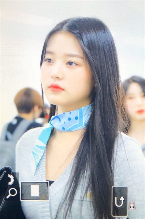 Izone Jang Wonyoungs Semi Flight Attendant Outfit Confuses Fans