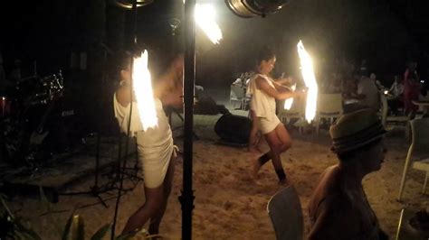 sexy fire dancing filipina girls on boracay island nov 19 2013 youtube