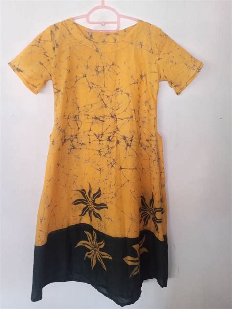 Sri Lankan Handmade Batik Dress 100 Cotton Etsy