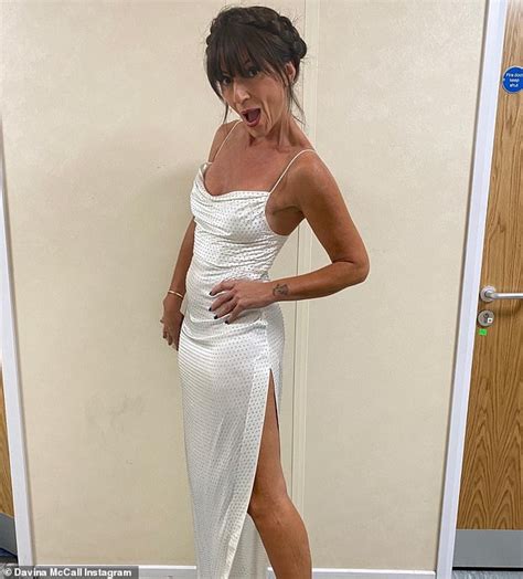 Davina Mccall Claps Back At Troll Who Says Shes Too Old For Dress