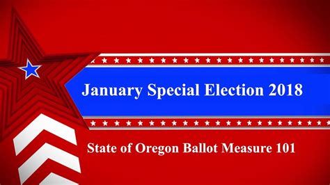 State Of Oregon Ballot Measure 101 Overview Youtube
