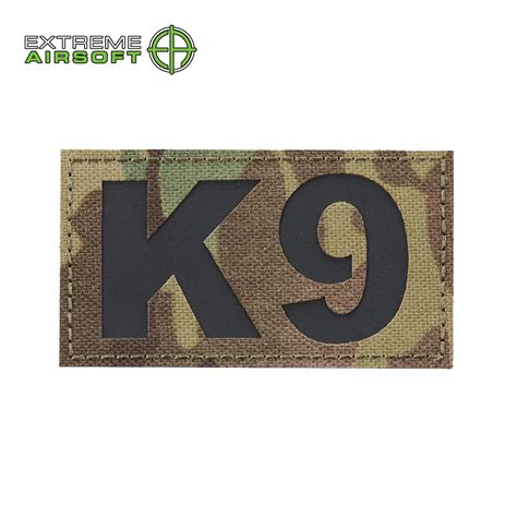 Reflective K9 Patch Extreme Airsoft Ri