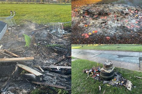 Shocking Bonfire Night Aftermath Pictures Released By Firefighters As