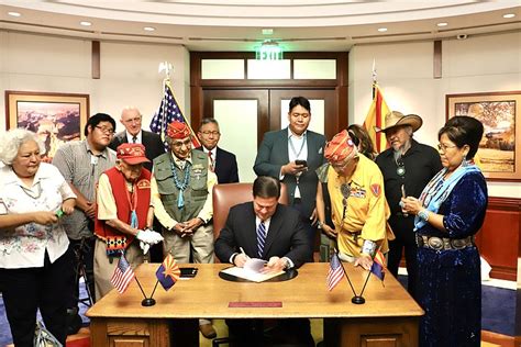 Arizona Recognizes National Navajo Code Talkers Day As A State Holiday