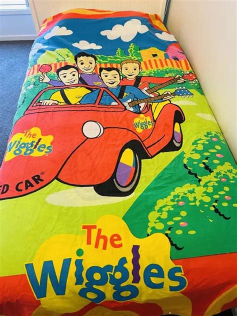The Wiggles Original Cast Vintage Childrens Single Bed Doona Cover Big