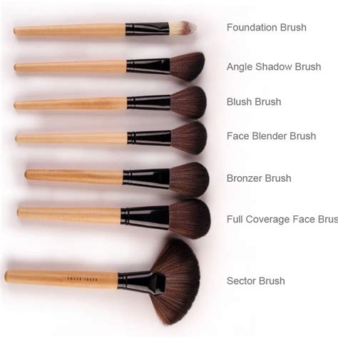 Different Types Of Makeup Brushes And Their Uses Musely In 2022